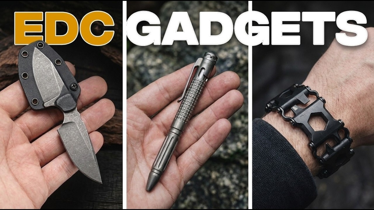 20 Coolest EDC Gear & Gadgets on Amazon That Everyone Will Love!