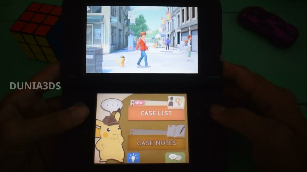 Detective Pikachu 3DS Gameplay - NINTENDO 3DS