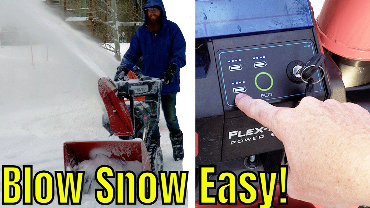 Review! Blow Snow Easy with Toro Battery Powered Snow Blower!