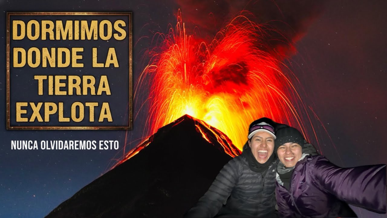 Nuestra experiencia subiendo el volcán de Fuego-Acatenango | 📍Guatemala 