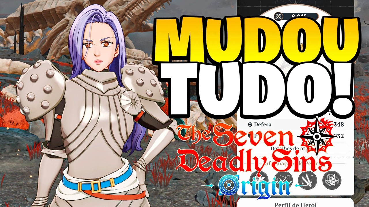 A MELHOR DUPLA DO MELIODAS?! ESSA BUILD DEIXA A JERICHO INSANA NO THE SEVEN DEADLY SINS ORIGIN