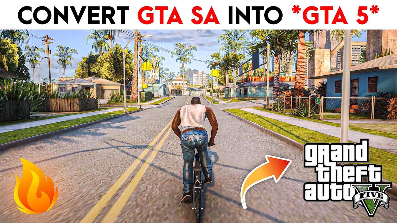 I Remastered GTA San Andreas into GTA 5: A Mind-Blowing Transformation