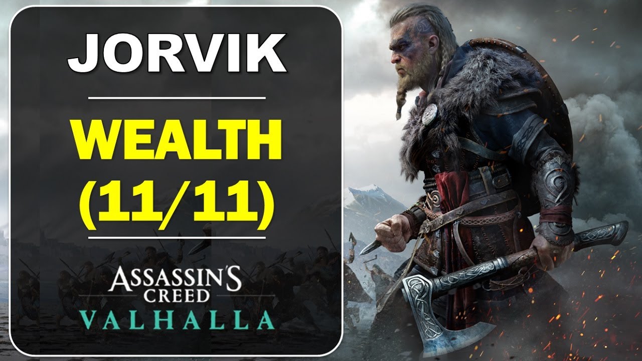 Jorvik: All Wealth Locations | Gear/Armor Chests | Assassin's Creed Valhalla