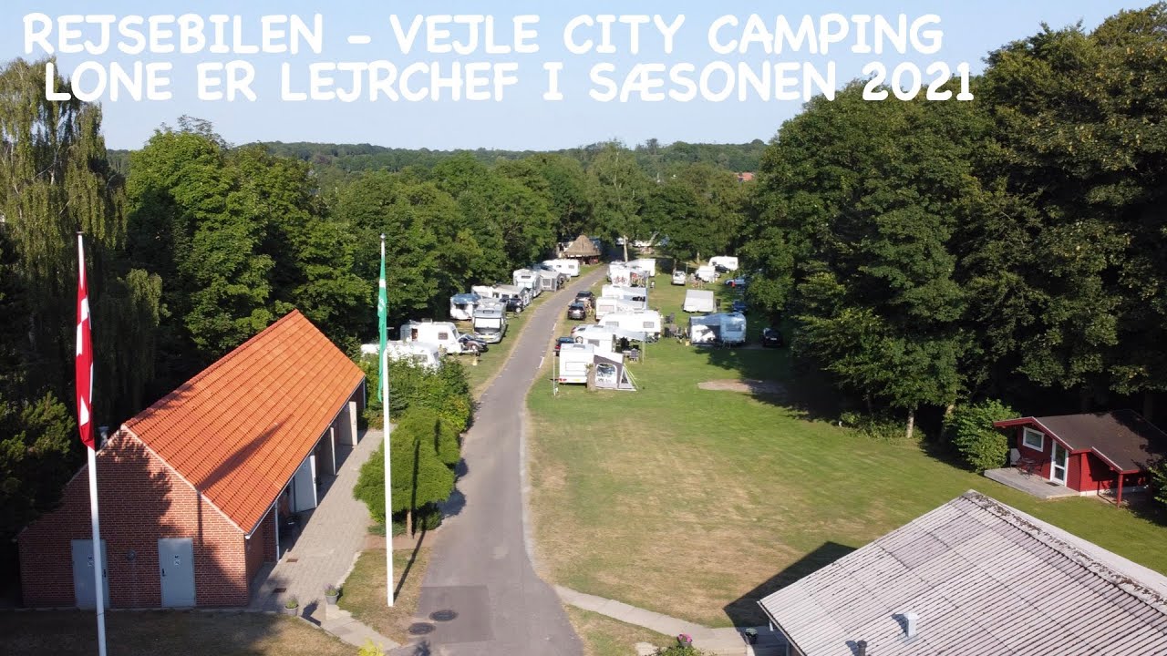 Rejsebilen på Vejle City Camping 2021 - Lone er lejrchef