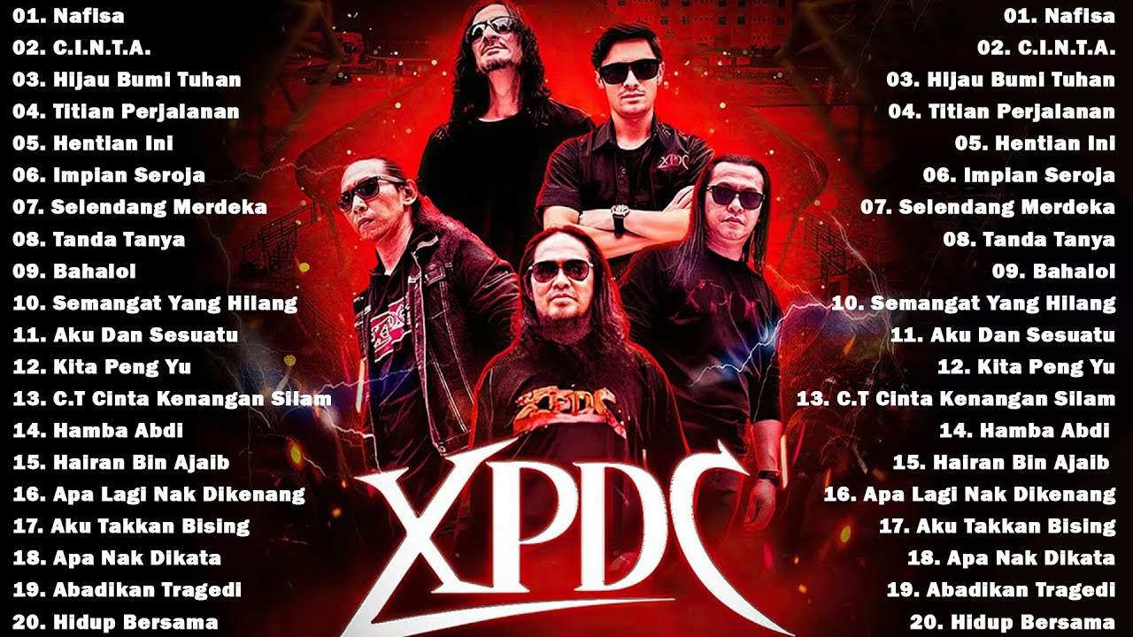 XPDC Full Album || 20 Lagu XPDC Leganda | Titian Perjalanan, Nafisa | Lagu Rock Kapak Terpilih 90an