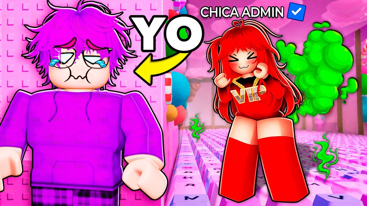Me volv&iacute; INVISIBLE para ESPIAR a CHICAS ADMIN Escapa Del Teclado!