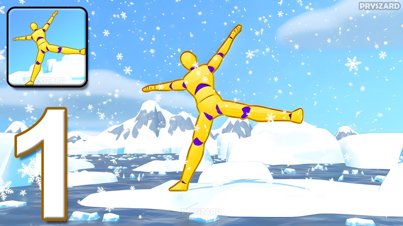 Rubber Jumping: Slingshot Doll - Gameplay Walkthrough Part 1 - Ragdoll Rubber Jumping (iOS, Android)