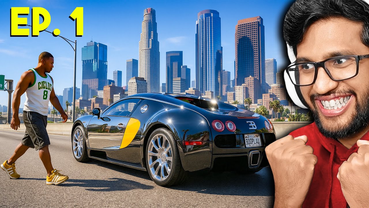 NEW LIFE OF FRAKLIN IN GTA 5 REAL EPISODE 1