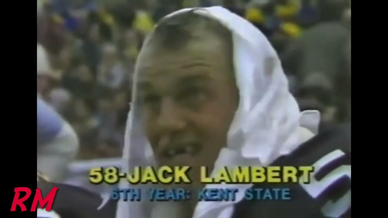 Jack Lambert 1979 Broadcast Footage