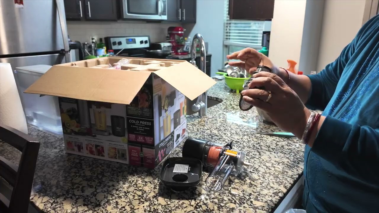 Ninja Never ClogCold  PressJuicer  Unboxing# Namrata Singh's world