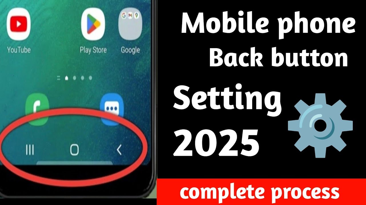 Mobile phone ki side pe back button seeting kaysei kare |mobile phone 3 back button set Kaysei kare