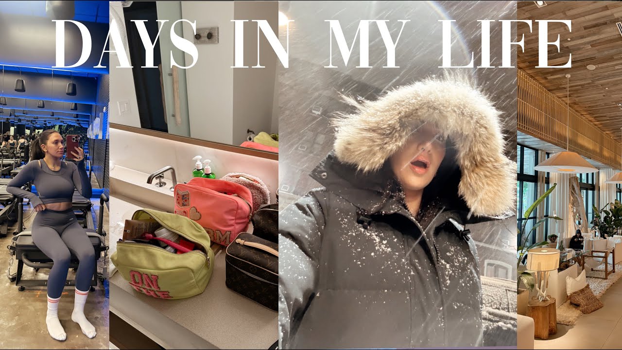 VLOG: days in my life in NYC! snow days ❄️ city life, fitness routine & day in miami