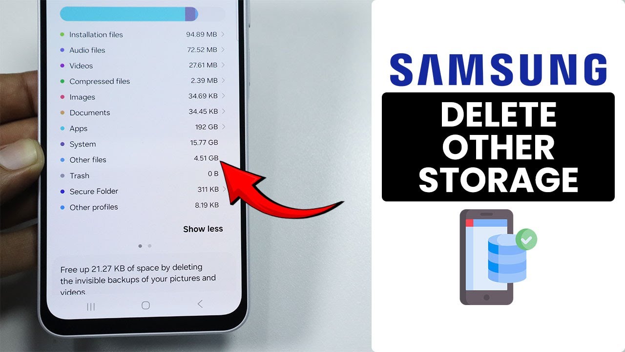 [2026] Как удалить другие файлы из хранилища Samsung