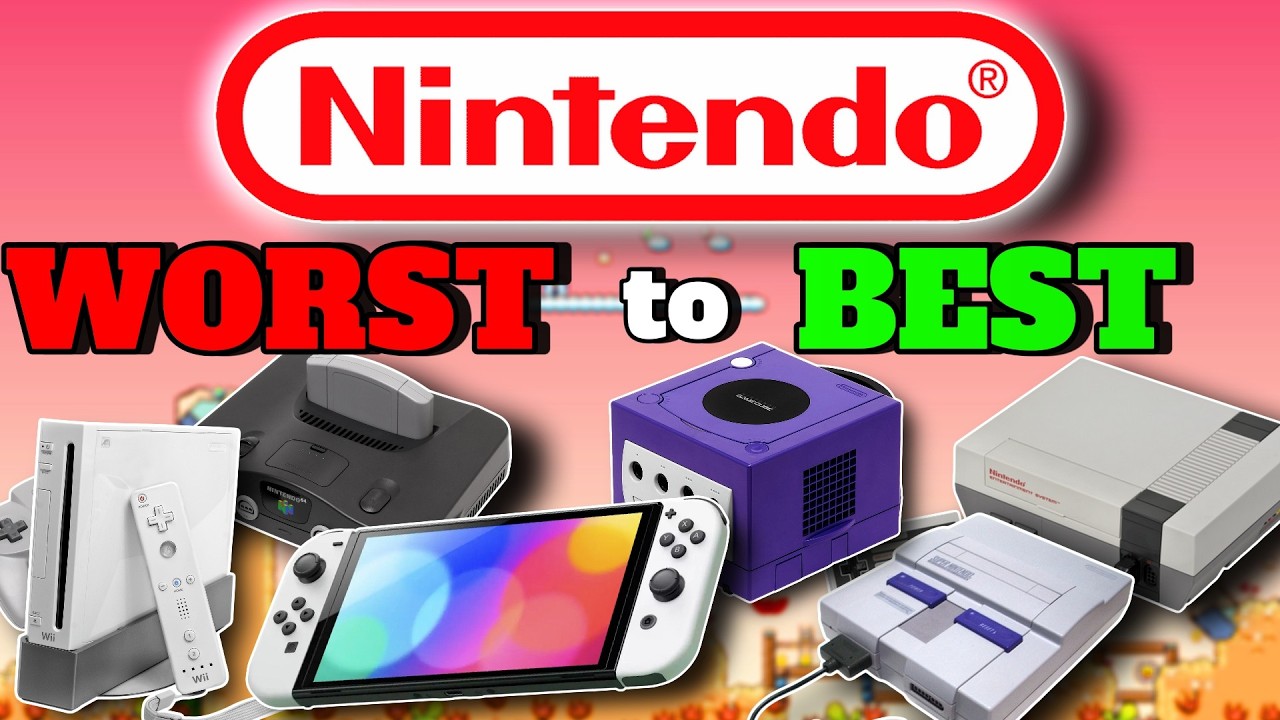 Ranking EVERY Nintendo Home Console!