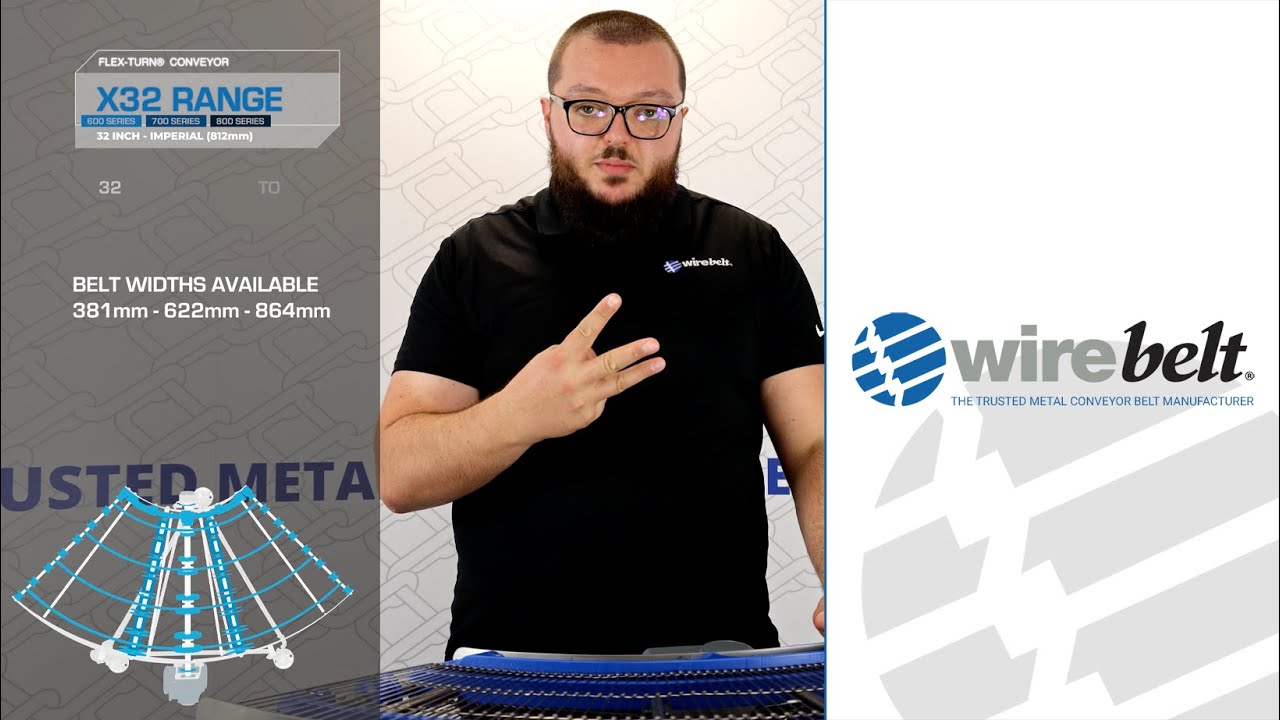 Flex-Turn® Conveyors - Product Manager Gabriel Boxall talks through our Flex-Turn Conveyor range