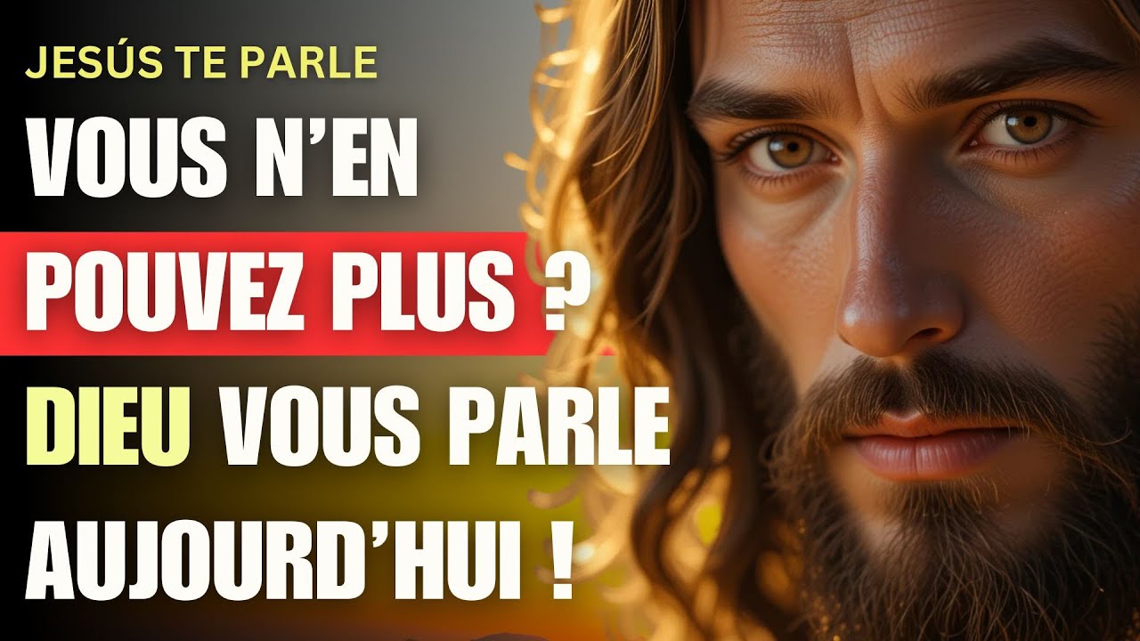 PRIÈRE PUISSANTE pour ceux qui sont À LA LIMITE DE LEURS FORCES | Message de Dieu