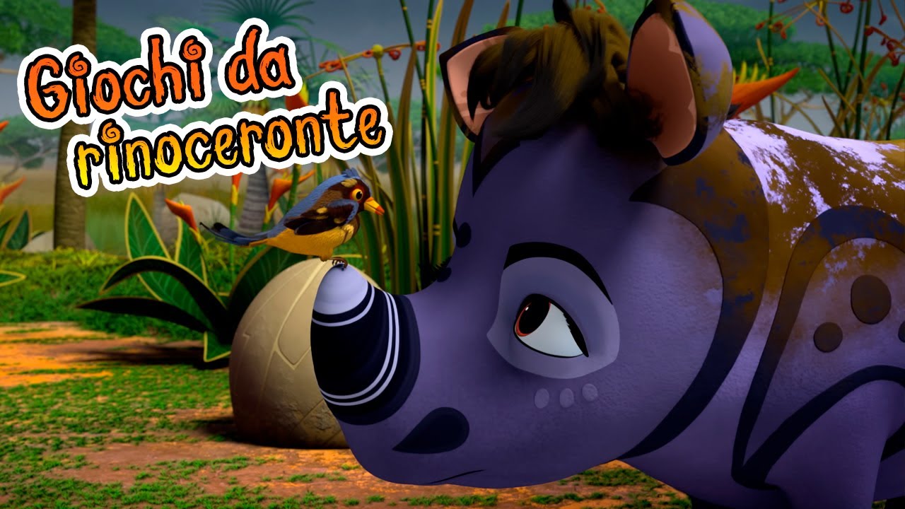 Leo e Tig Italia 🐆🐯 👌Nuovo episodio 2023 👌 🦏 Giochi da rinoceronte 🐦 (Episodio 40)