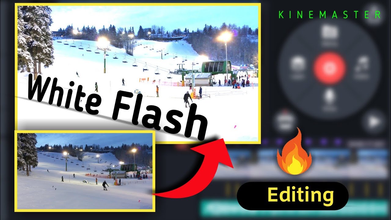 Edit kinemaster white flash light effect Kinemaster Video Editing 2021