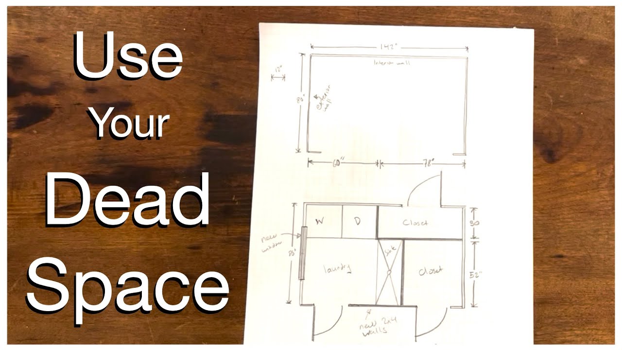 Dead Space Renovation Plan: Closets and Main Floor Laundry Room