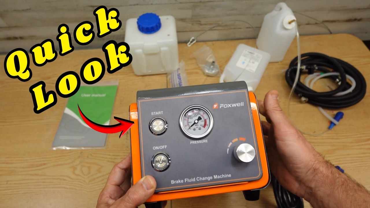 FOXWELL RT1000 Automatic Brake Bleeder Kit - Quick Look