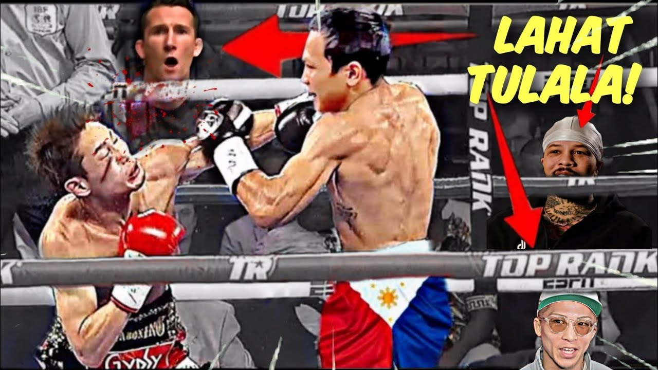 🇵🇭 GRABE ang LABAN nato NATULALA si INOUE at si TANK DAVIS sa PINOY! walang UMAWAT sa GANDA ng LABAN