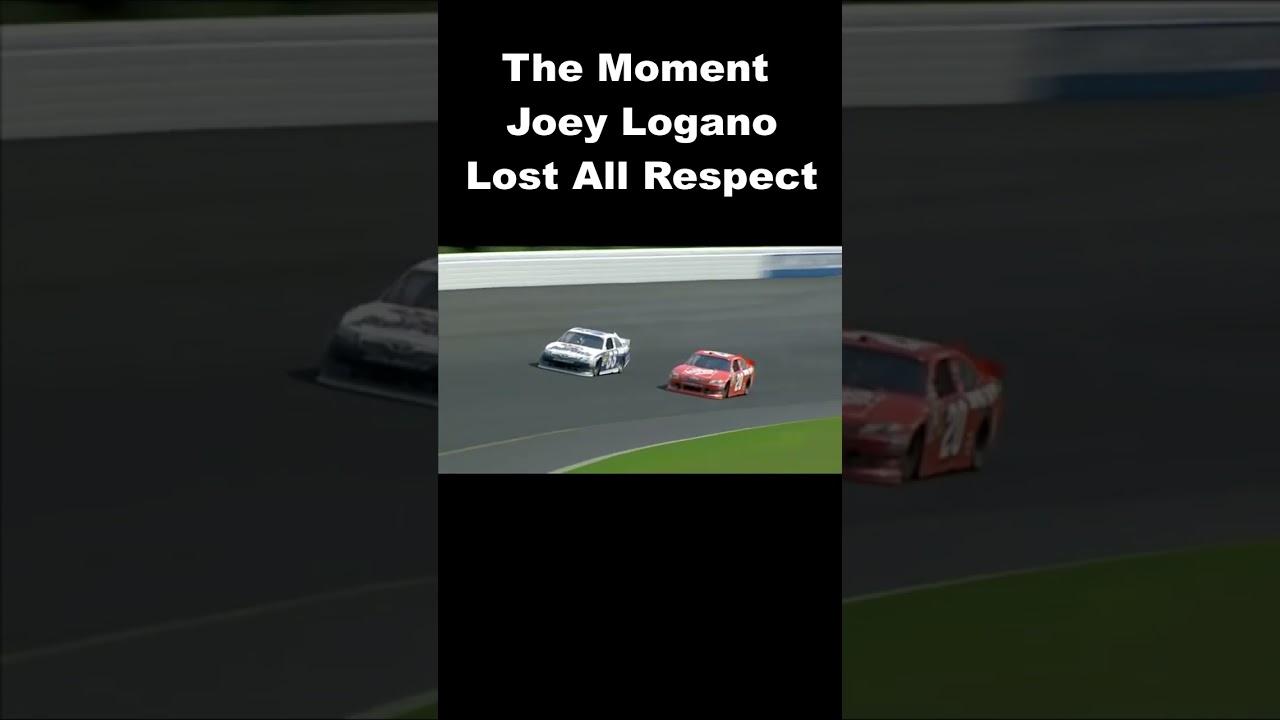 The Moment Joey Logano Lost All Respect