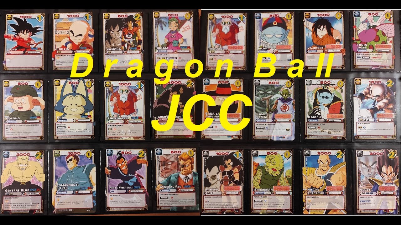 Dragon Ball JCC - Juego de Cartas Coleccionables - año 2007 - Todas las versiones