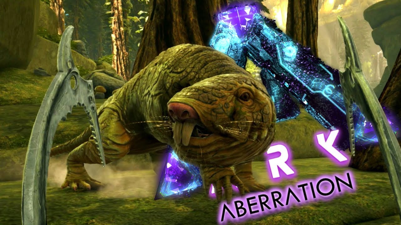 ARK ABERRATION! Бросай крысу, кирку и зиплайн! (Игровой процесс Ark Aberration E3)