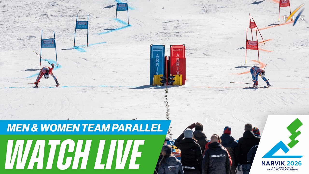 LIVE I Narvik (NOR) - W/M - Team Parallel - FIS Alpine Junior World Ski Championships