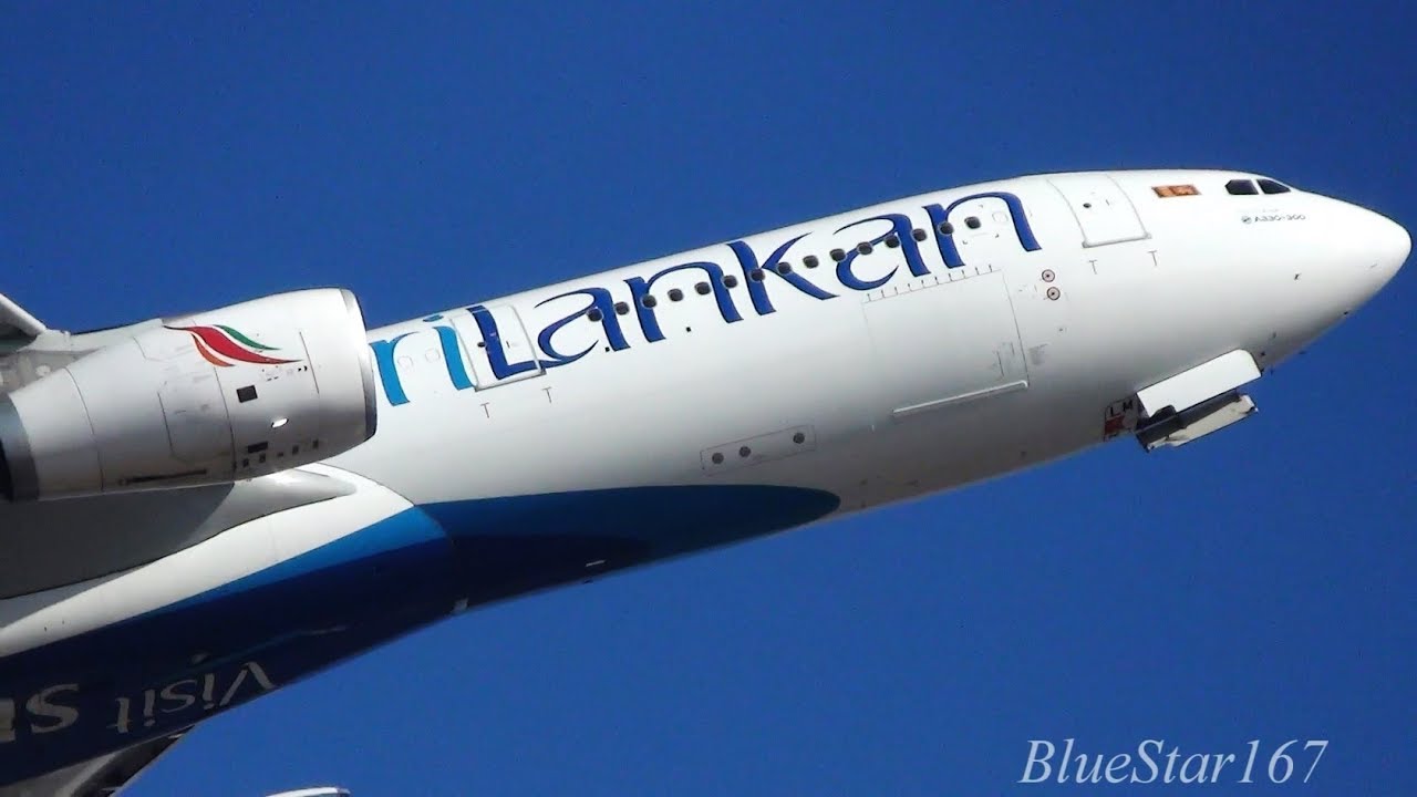 SriLankan Airlines Airbus A330-300 (4R-ALM) takeoff from NRT/RJAA (Tokyo - Narita) RWY 16R