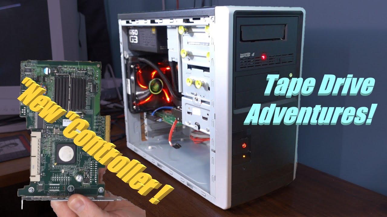 Tape Drive Adventures 3.0 : Now My Controller Failed !