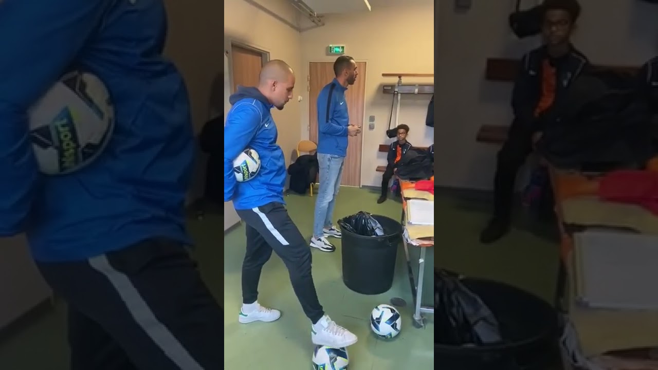 Discours de Mr Hamimi,  responsable de l'école de foot lors du développement contre l'AJA . U10