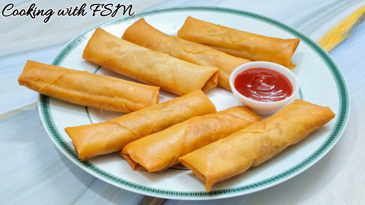 Ramadan Special Chicken Spring Roll | Iftar Snack Recipe | Perfect Chicken Spring Rolls Recipe