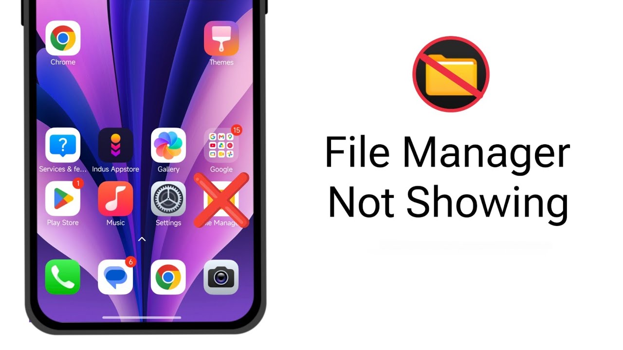 File Manager Not Showing In Redmi/Poco Phone (100% Solution)