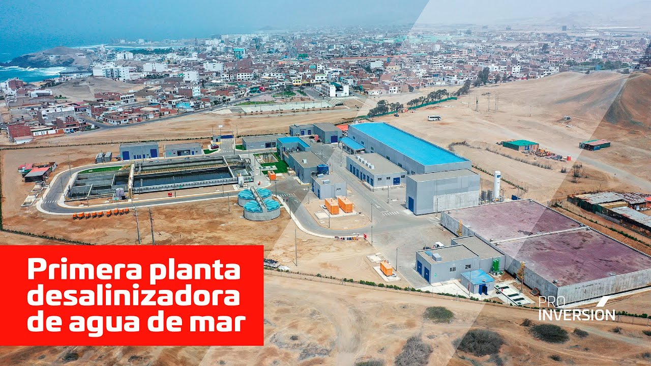 Primera planta desalinizadora de agua de mar para consumo humano