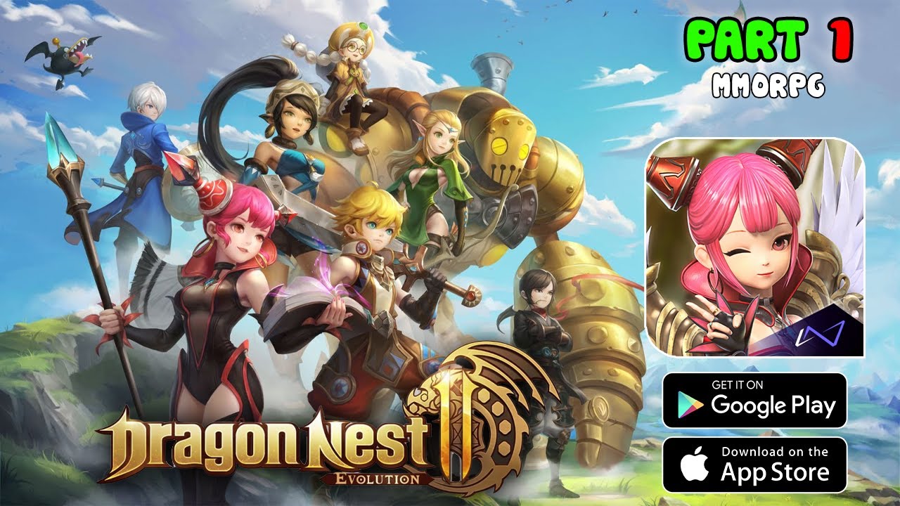 Dragon Nest 2 : Evolution Gameplay Walkthrough P1 (Android,IOS)