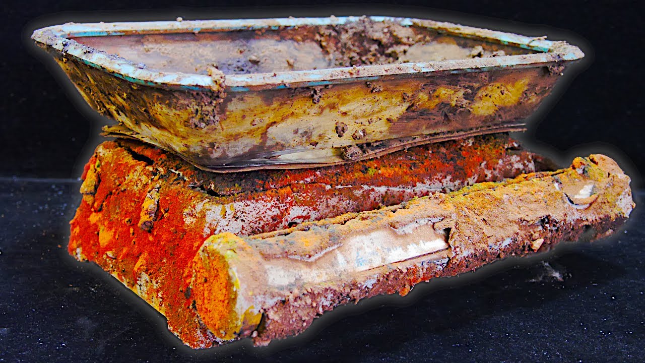 Extremely Destroyed Rusty Scale Restoration