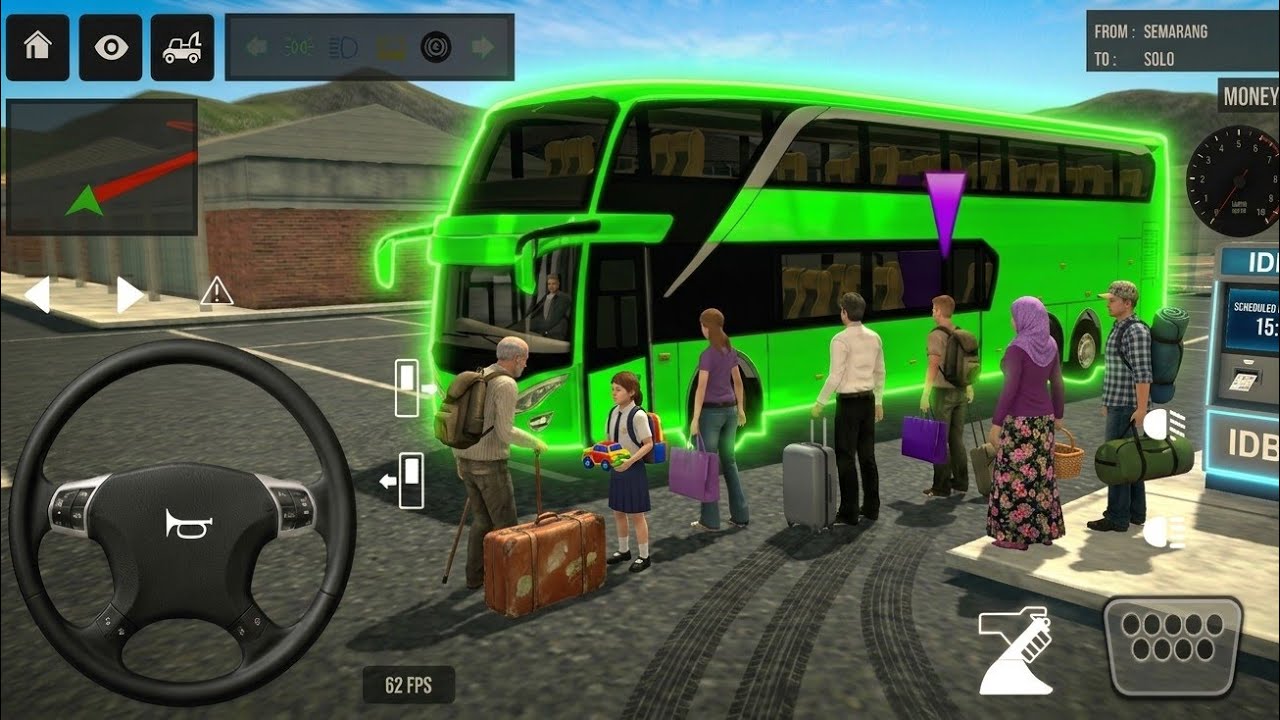 Indonesia Coach bus driving🚎😱 | Euro bus simulator 2026 Android Gameplay part 3