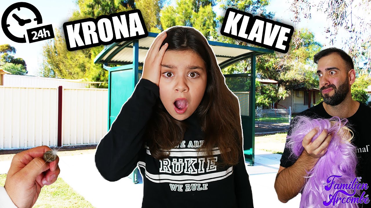 KRONA eller KLAVE? THE COIN TOSS CHALLENGE!!! i 24h