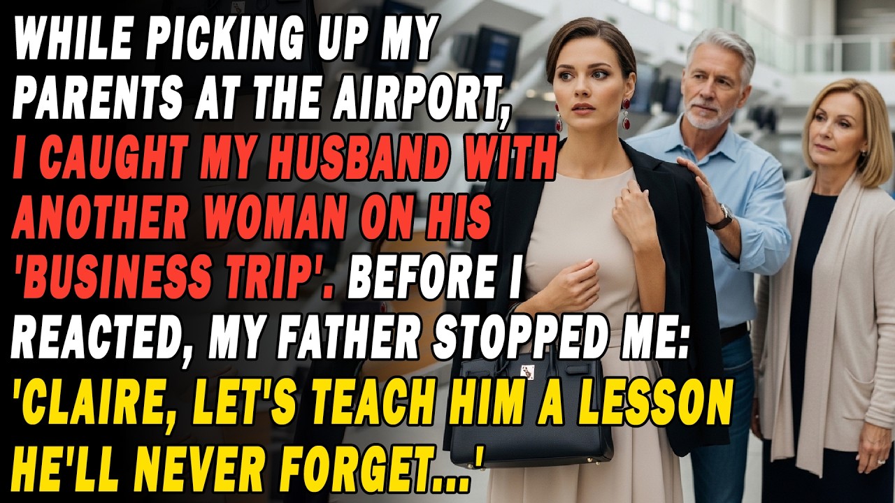 ✈️At The Airport, I Caught My Husband On His 'Business Trip'💼 With Another Woman. My Dad Stopped Me🤫