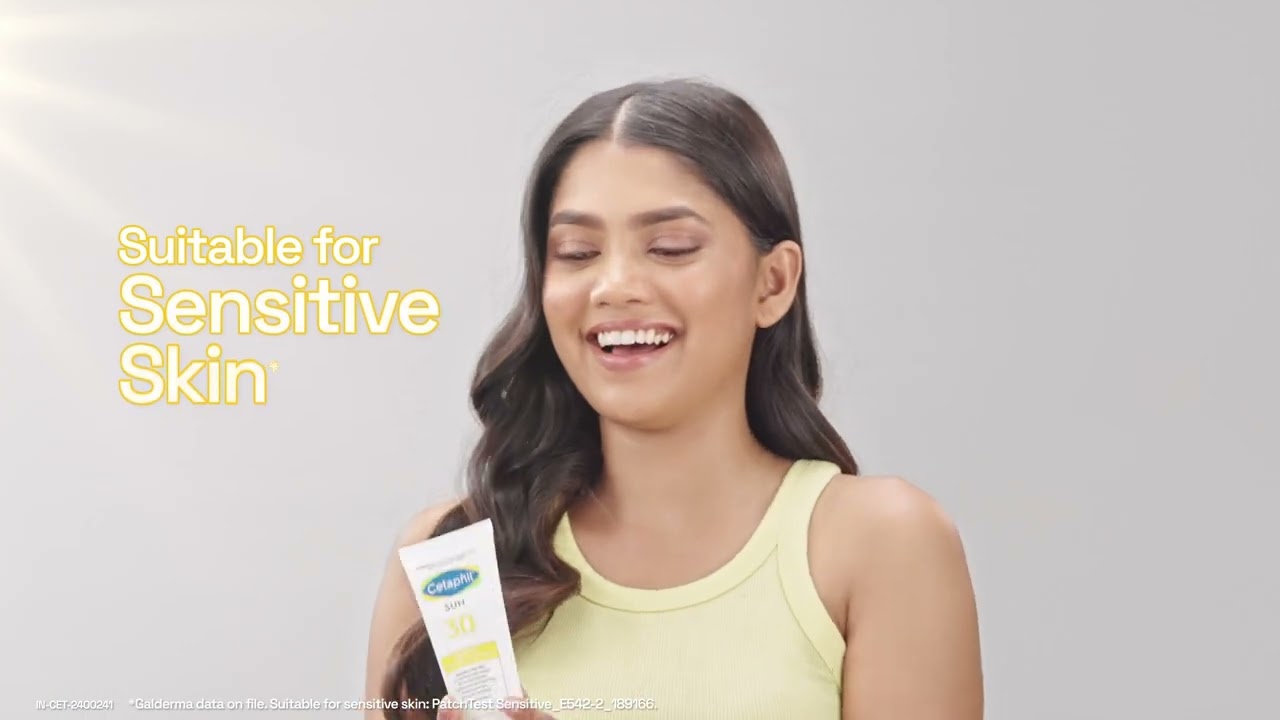 Cetaphil Sunscreen SPF 50 | Your Sensitive Skin Sunscreen.