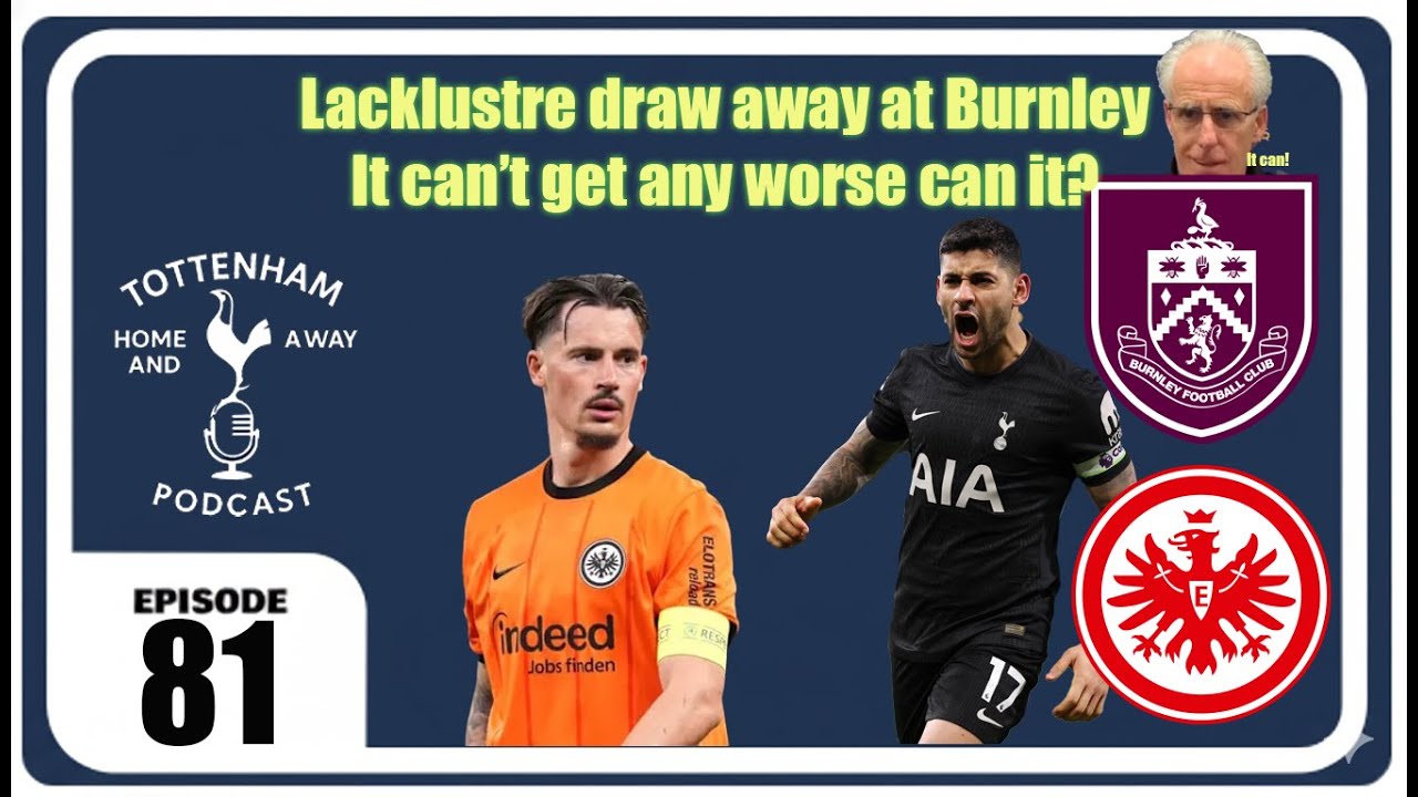 Lackluster draw away against Burnley it can't get any worse can it