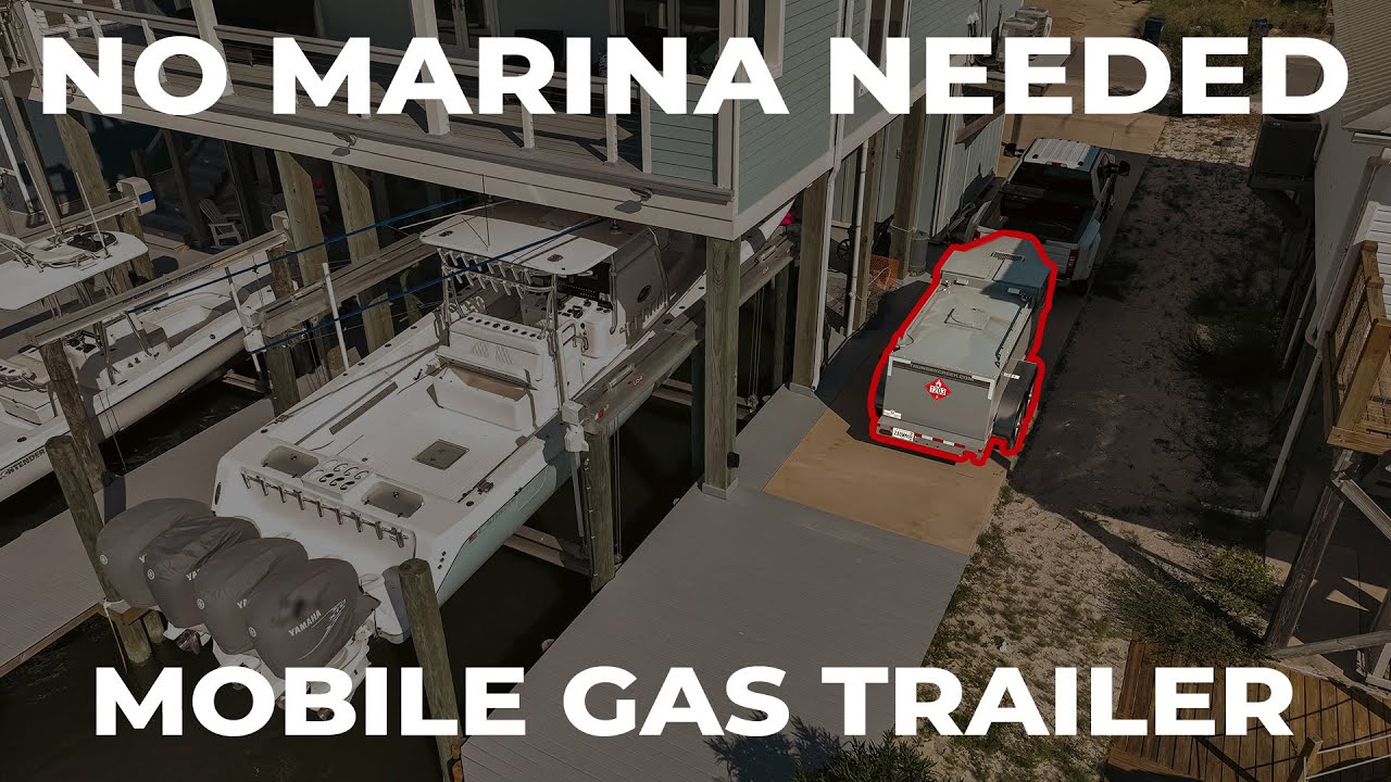 Best Personal Gas Trailer for Boat Fueling | Thunder Creek Equipment