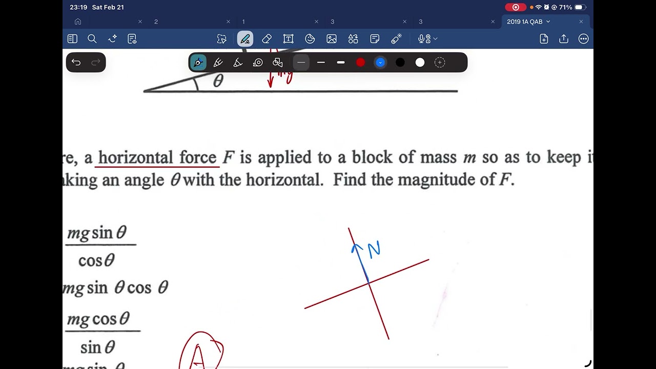 HKDSE Physics 2019 1A Q5