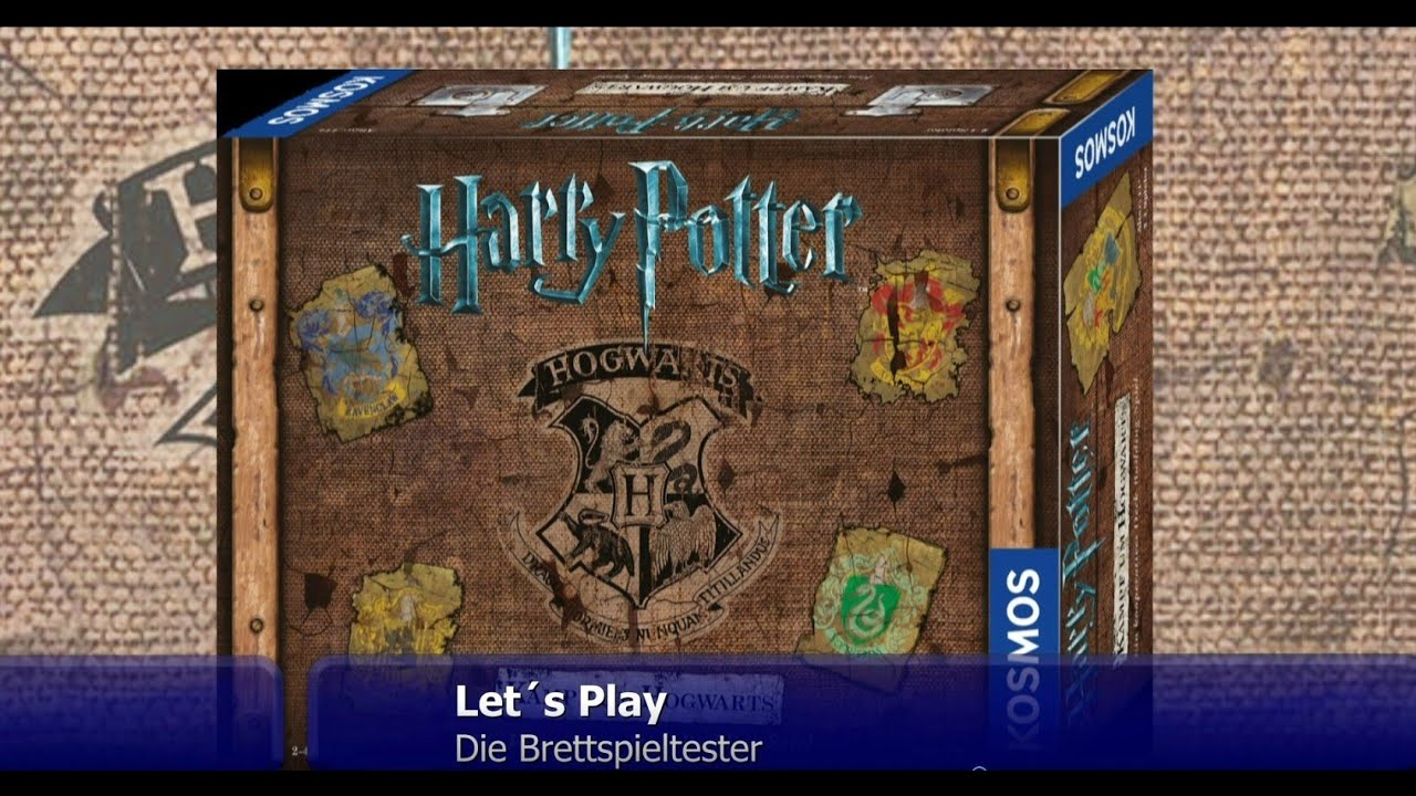 Harry Potter Kampf um Hogwarts von KOSMOS - Let´s Play Spiel 1 - Brettspiel -Die Brettspieltester