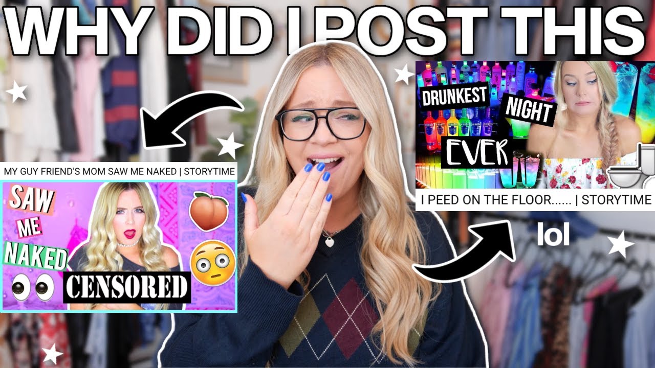 reacting to my old (cringey) PRIVATED youtube videos...SEND HELP