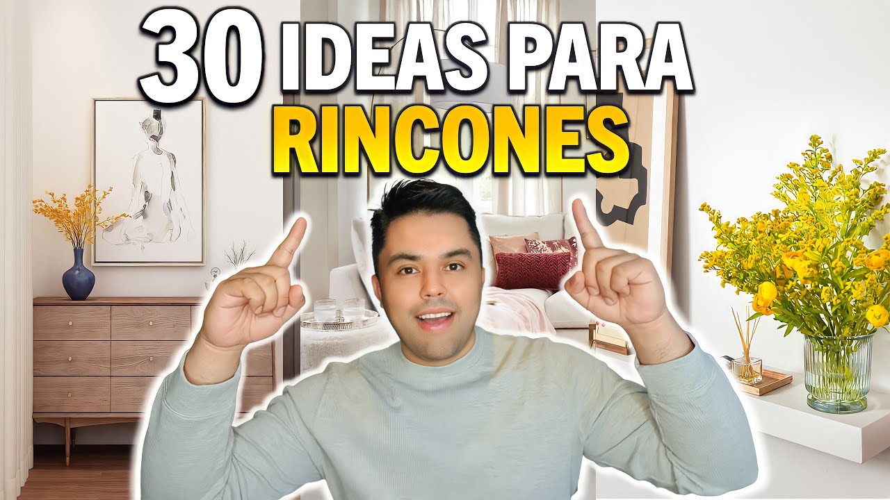 COMO DECORAR RINCONES Y ESQUINAS DIFICILES