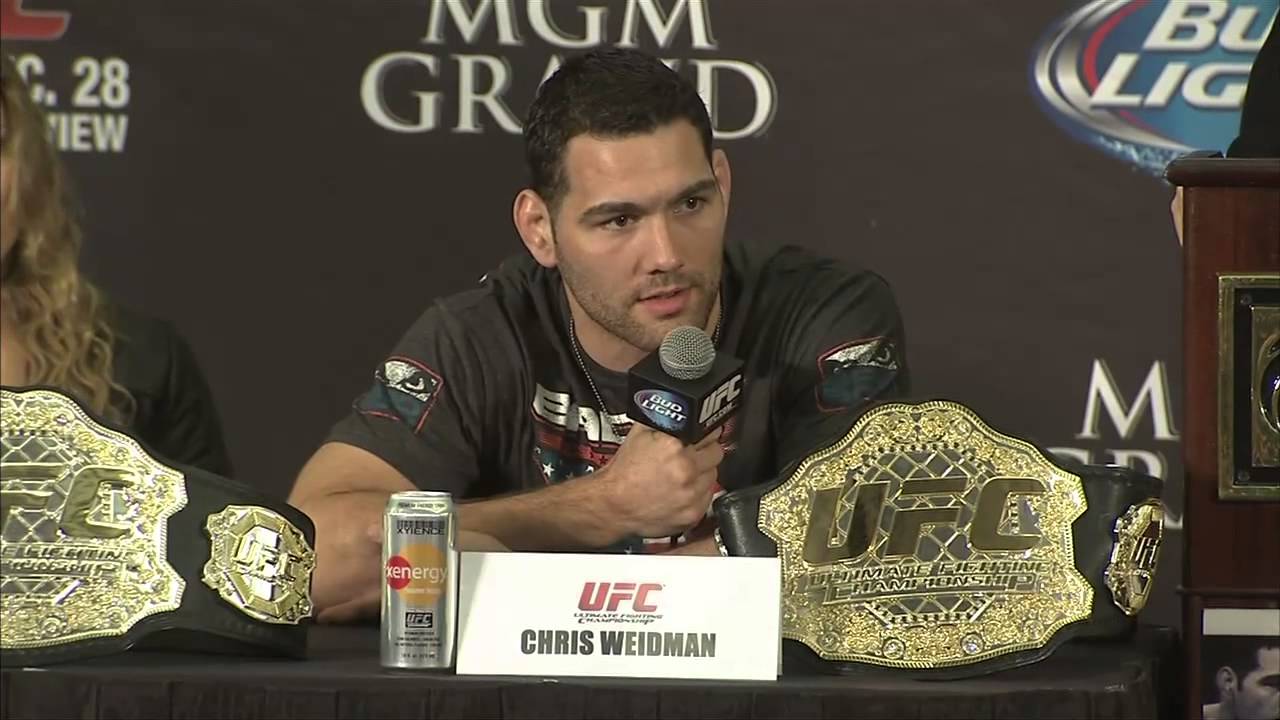 UFC 168: Pre-fight Press Conference
