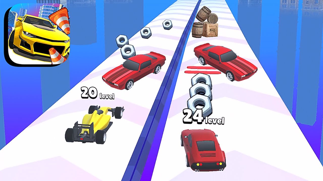 Level Up Cars ​- All Levels Gameplay Android,ios (Levels 19-20)