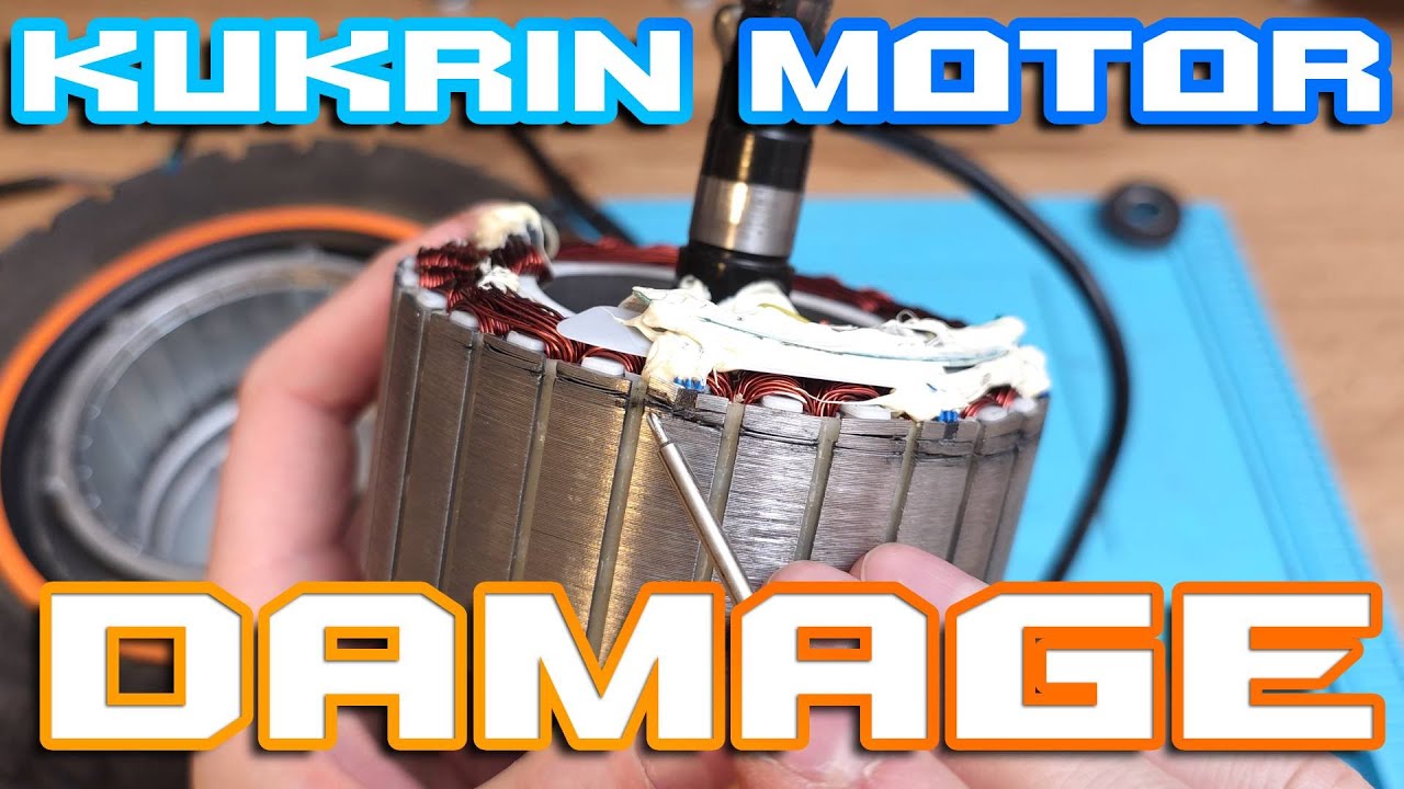 Разборка двигателя KuKirin G2 Max: ржавчина и скрежет. Очень поврежденный двигатель скутера.
